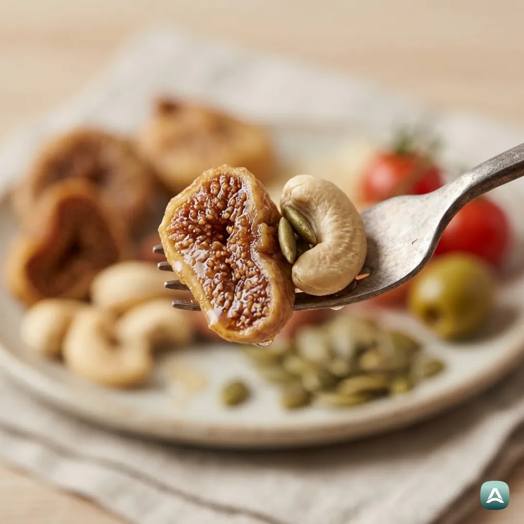 US_Recipes_MediterraneanSnackPlatterWithDriedFigs,CashewsAndPumpkinSeeds_2