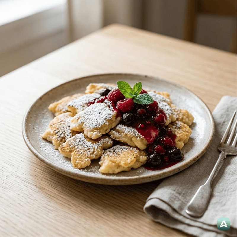 Fluffiger Keto-Kaiserschmarrn