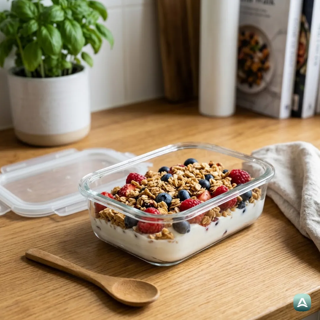 US_Recipes_RefreshingVanillaParfaitWithMixedBerriesAndCrunchyGranola_6