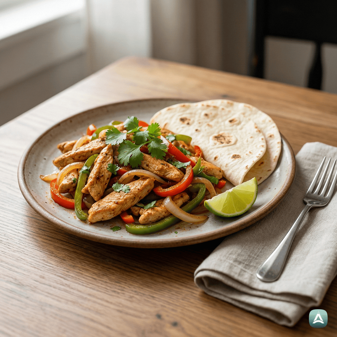 Klasični piščančji fajitas