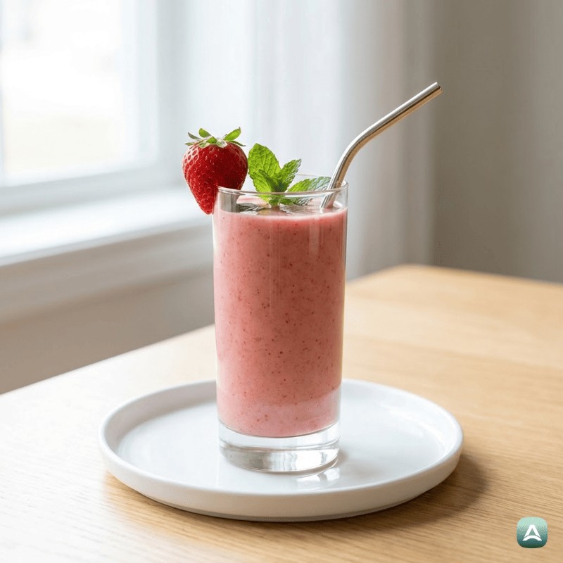 Smoothie s jagodama i bananom