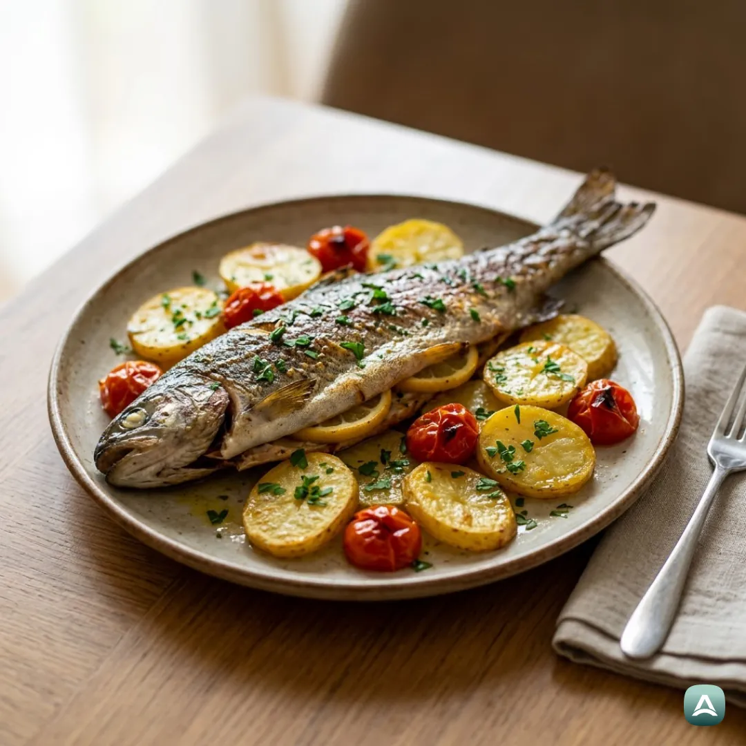 US_Recipes_BakedTroutWithPotatoesAndCherryTomatoes_1