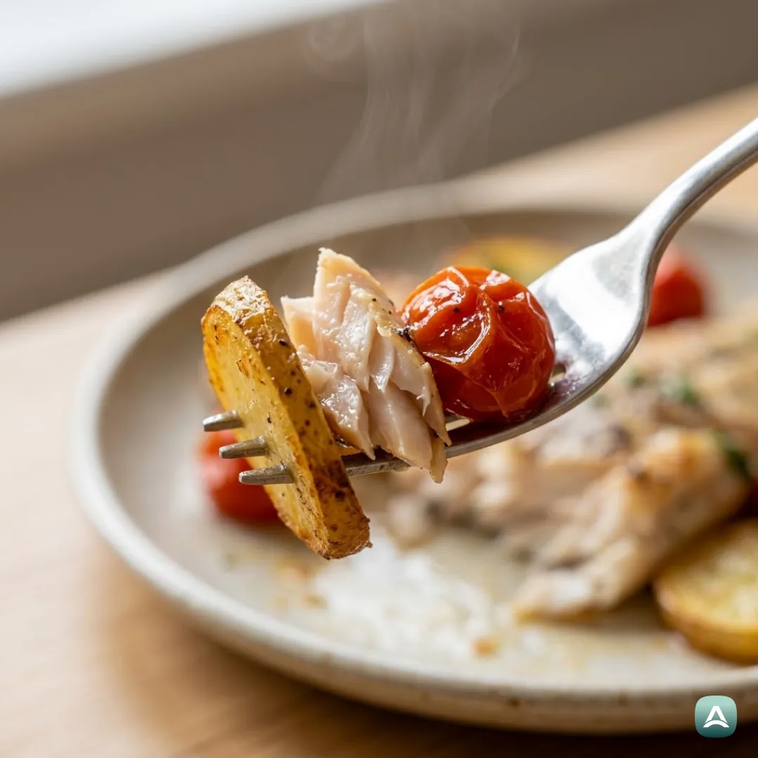 US_Recipes_BakedTroutWithPotatoesAndCherryTomatoes_2