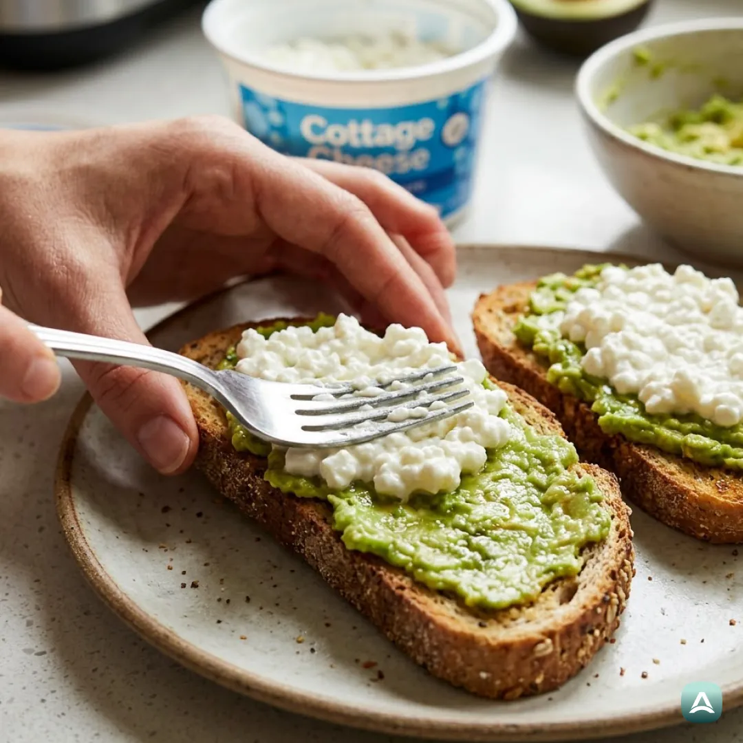 US_Recipes_WholeGrainBreadWithCottageCheeseAndAvocado_5