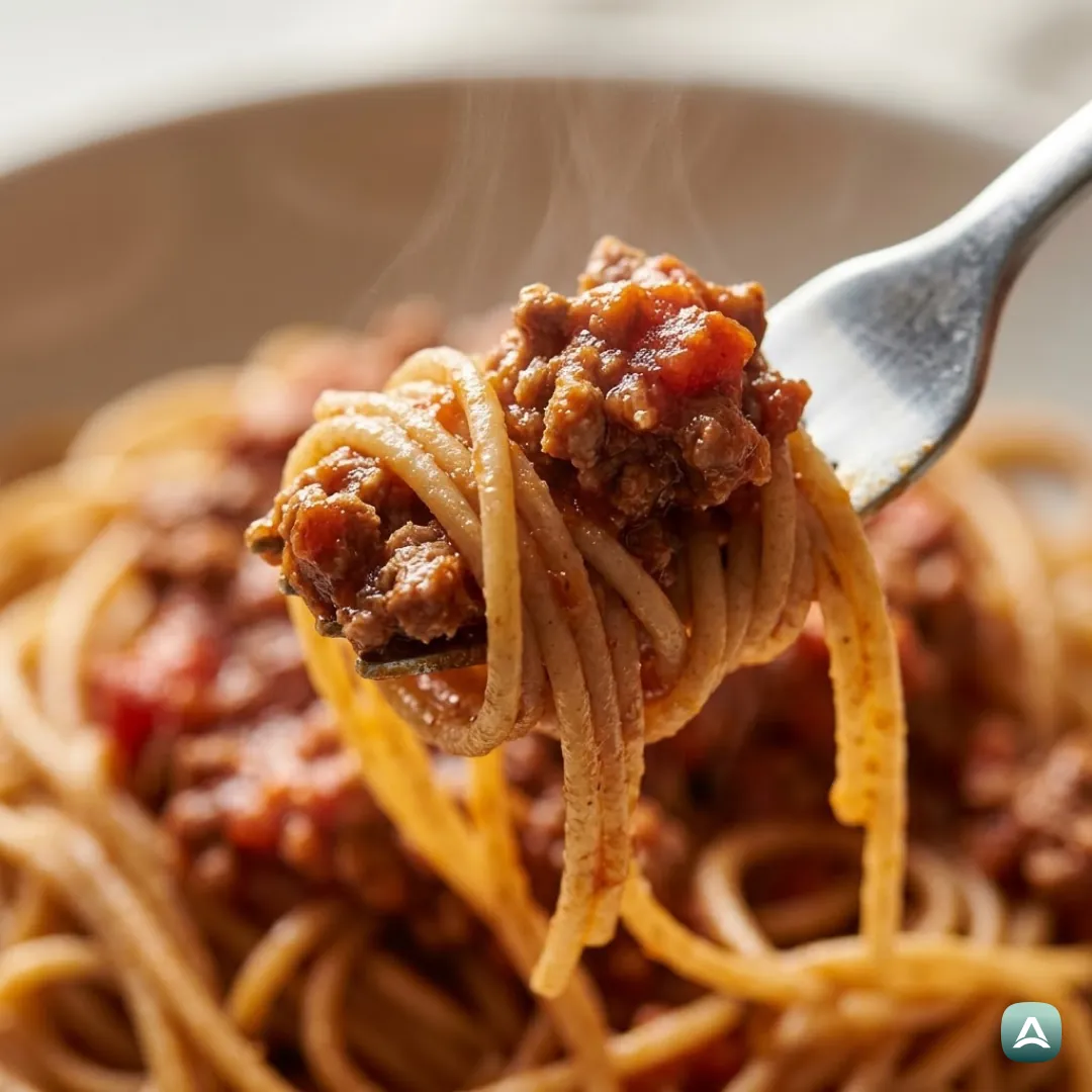 US_Recipes_AuthenticClassicBologneseWithWholeWheatSpaghetti,MadeTheTraditionalWay_2