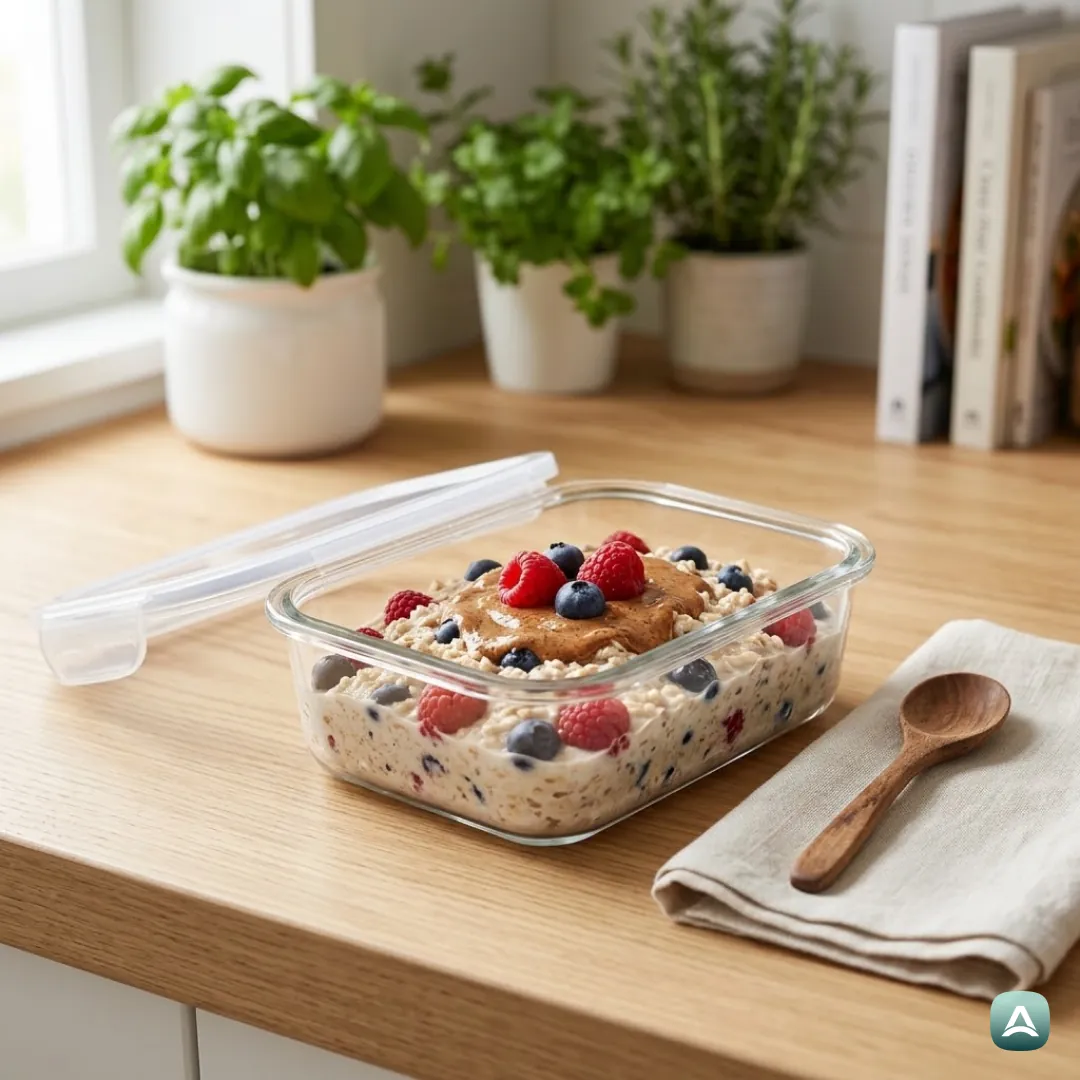 US_Recipes_OvernightOatsWithBerriesAndAlmondButter_6