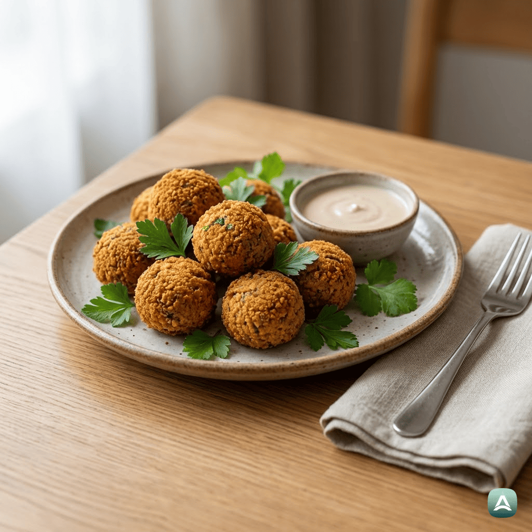 Hrustljavi domači falafel