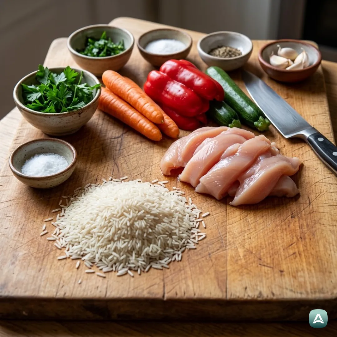 US_Recipes_RiceAndChickenWithSautéedVegetables_3