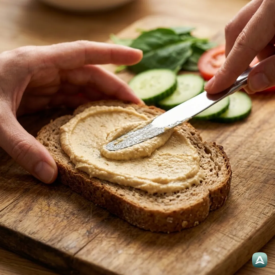 US_Recipes_Cucumber,TomatoAndHummusSandwich_4