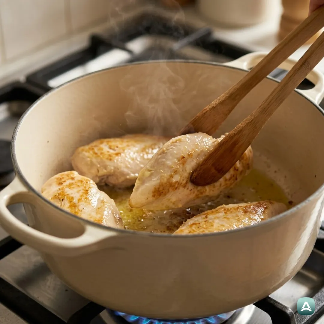 AT_Recipes_SaftigesHähnchenfiletInRahmsauceMitGetrocknetenTomatenUndBlumenkohlpüree_4