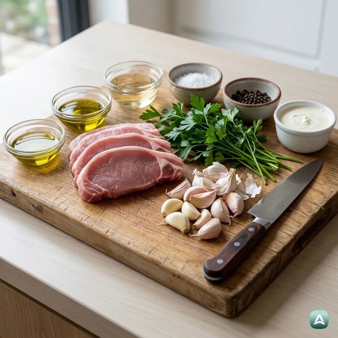 AT_Recipes_SaftigeSchweineschnitzelInCremigerKnoblauchsauce_3