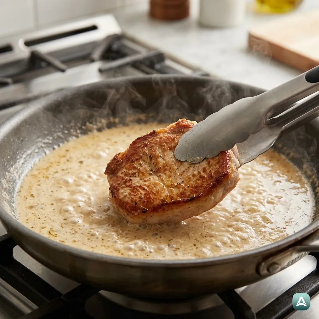AT_Recipes_SaftigeSchweineschnitzelInCremigerKnoblauchsauce_5