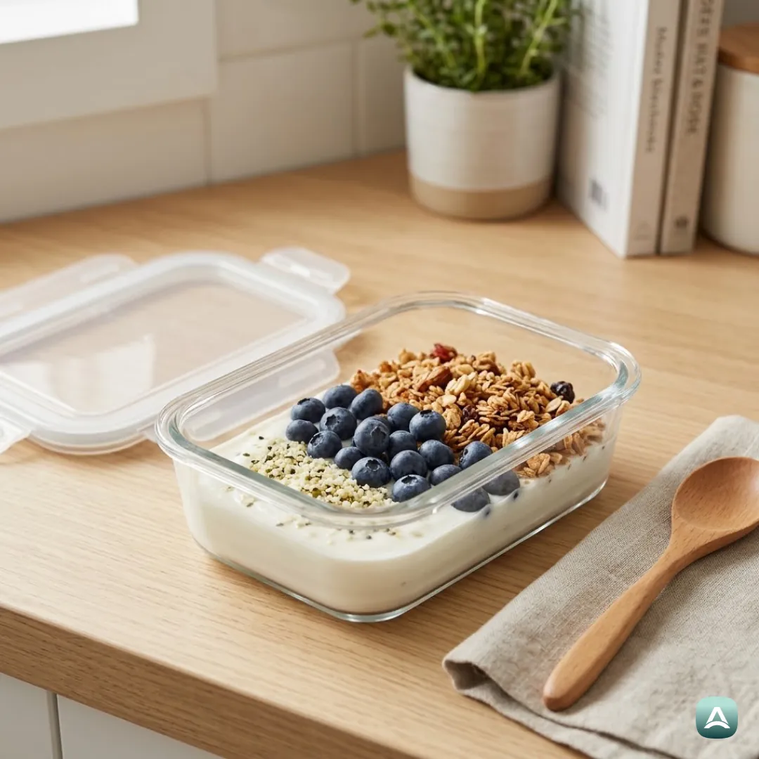 US_Recipes_SoyYogurtWithHempSeeds,HomemadeGranolaAndFreshBlueberries_6