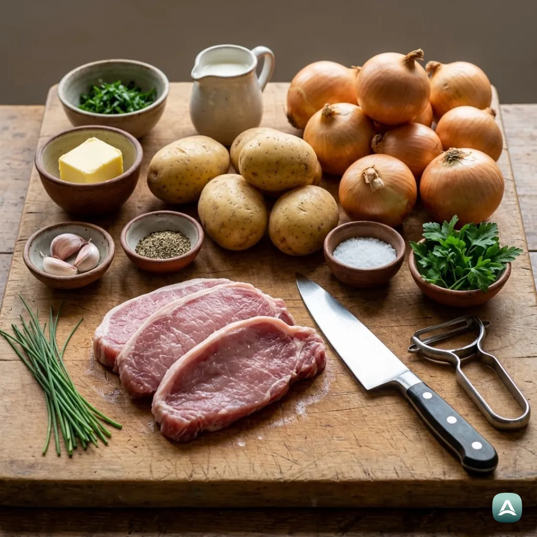 US_Recipes_PorkInOnionGravyWithMashedPotatoes_3