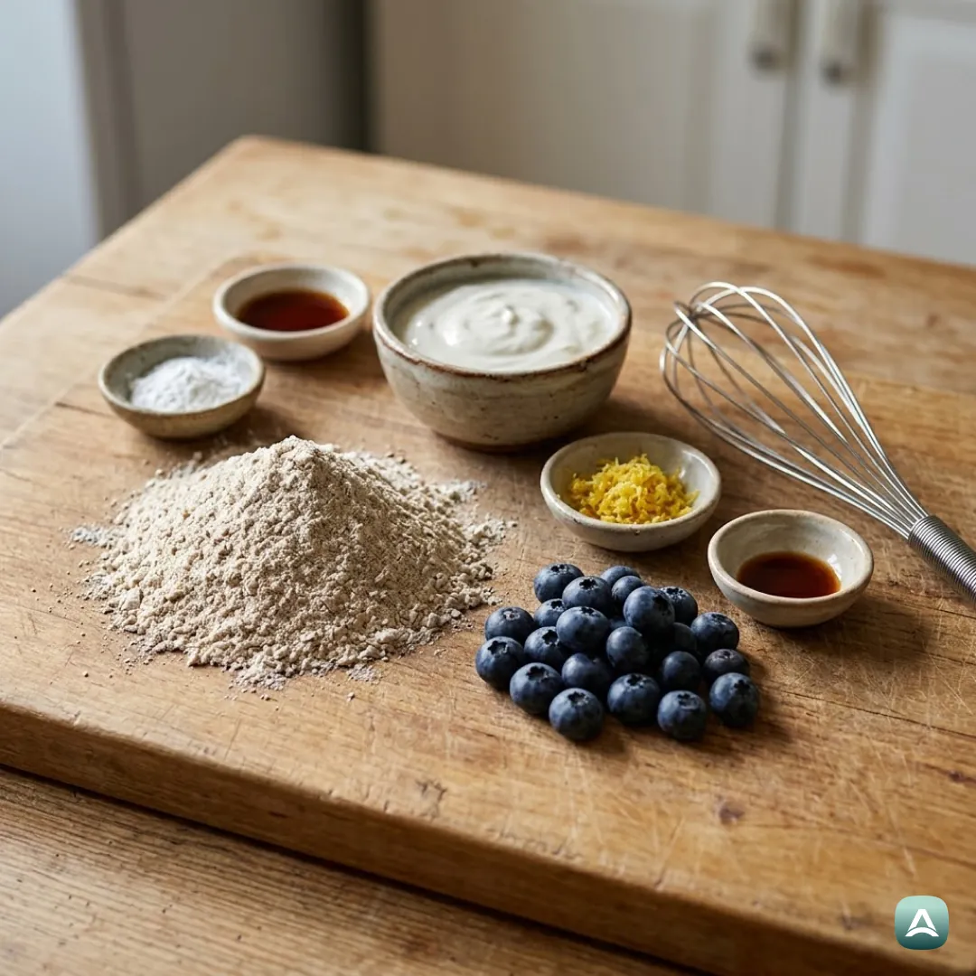 AT_Recipes_VeganeBlaubeerMuffinsMitZitronenschaleUndDinkelmehl_3