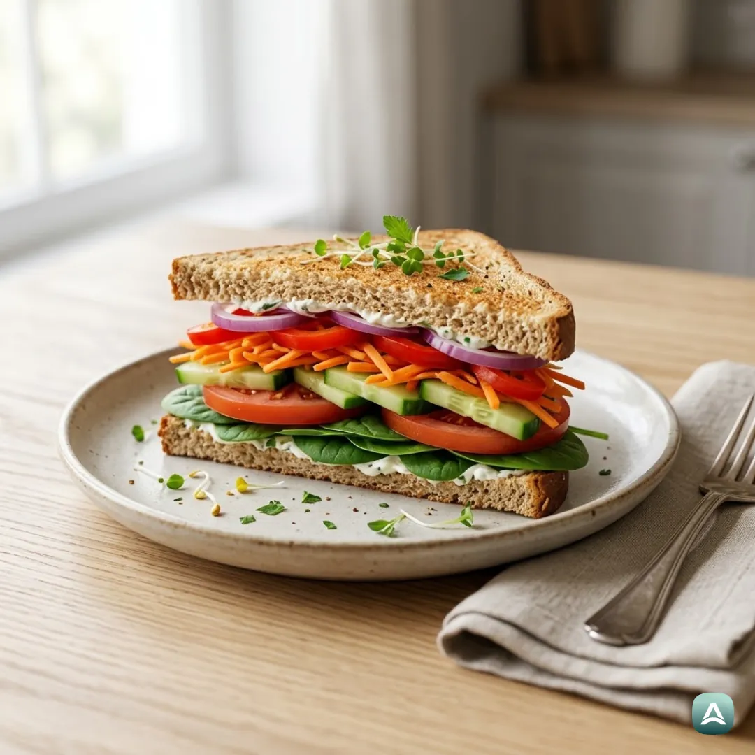 Gemüse-Sandwich