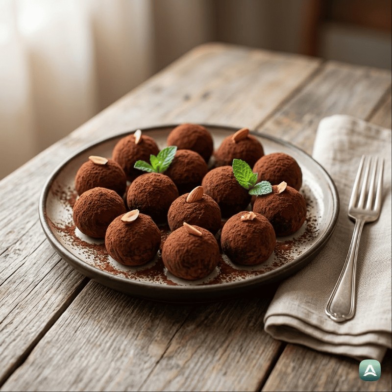 Energie-Tiramisu-Bites mit Protein und Mandeln