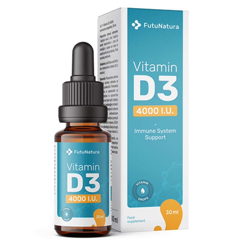 Vitamin D3 4000 I.E. – Tropfen
