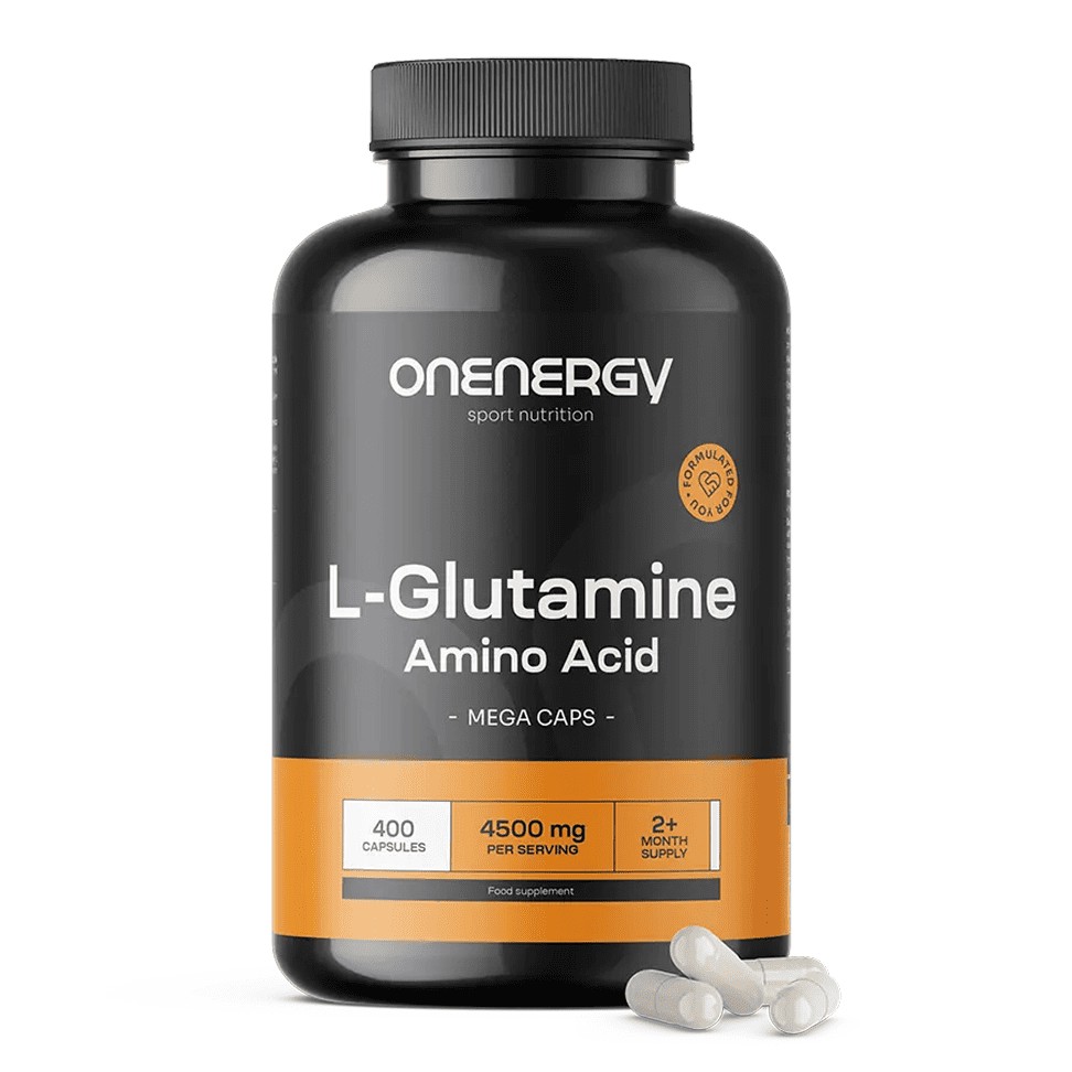 L-glutamin 4500 mg MEGA CAPS